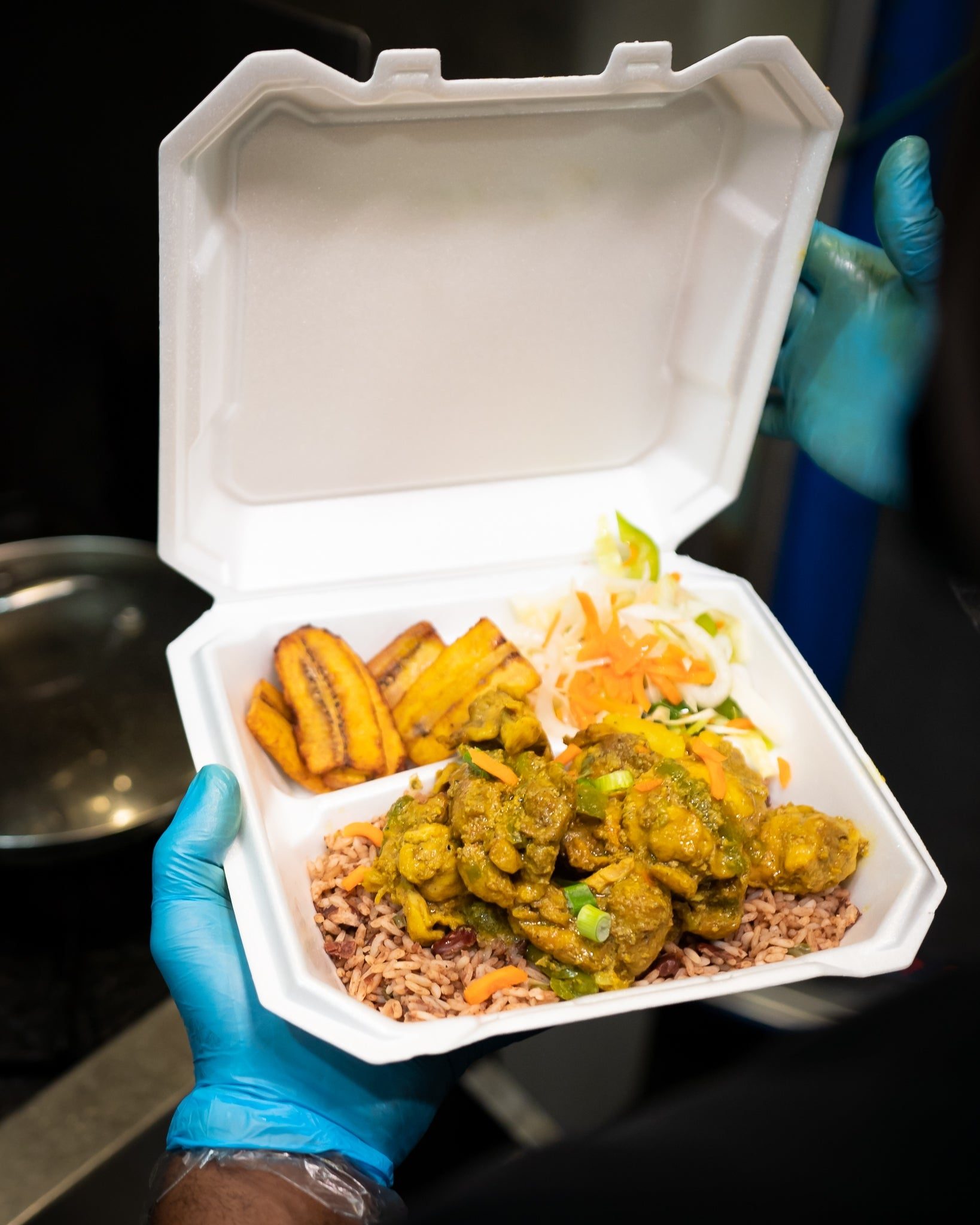 Curry Chicken Entree.