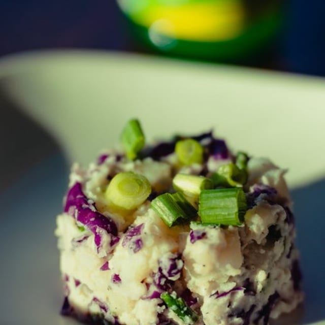 Red Cabbage Potato Salad.
