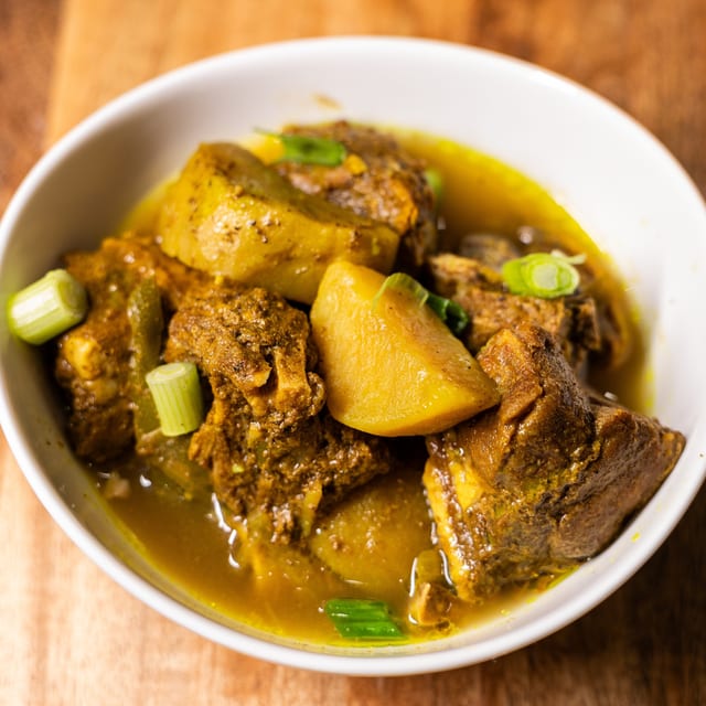 Side of Curry Goat.