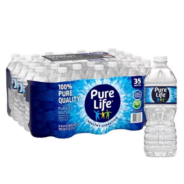 Case of Water.
