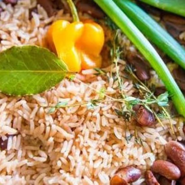 Side of Rice & Peas.