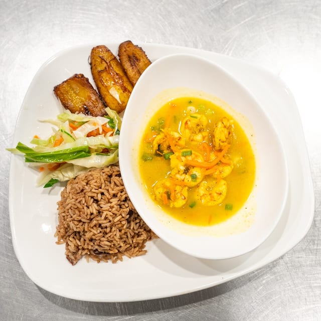 Side of Curry Shrimp.