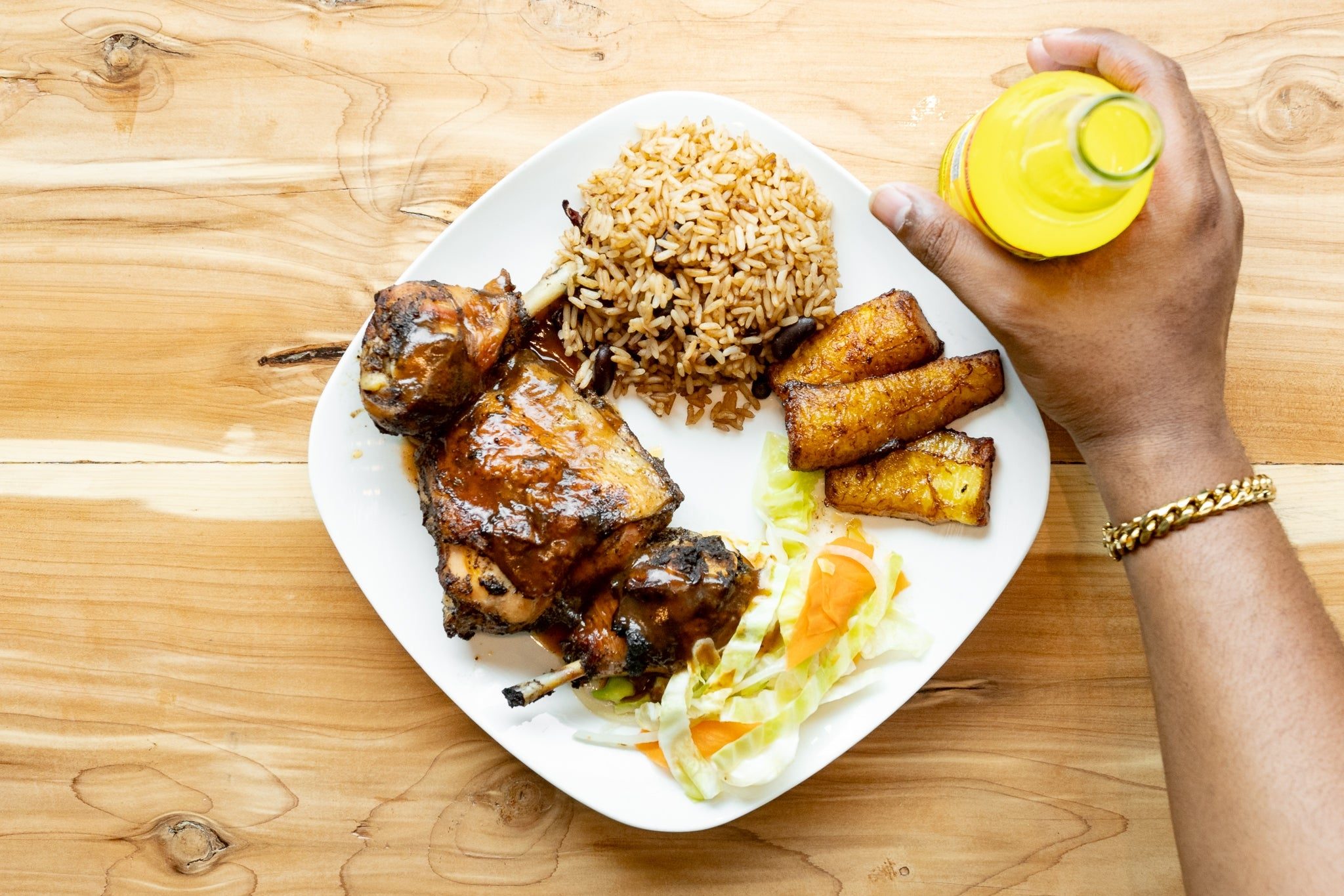 Jerk Chicken Entree.