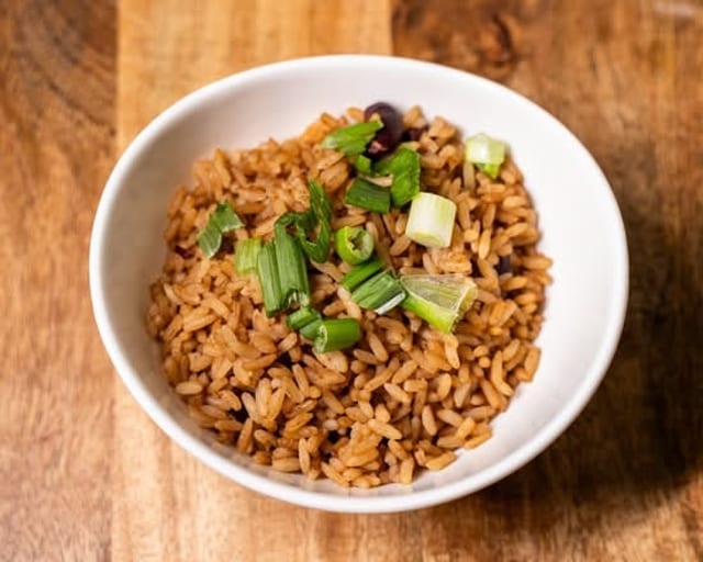 Jerk Rice Entree.